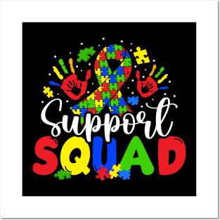 Support Squad Autism Support Posters and Art